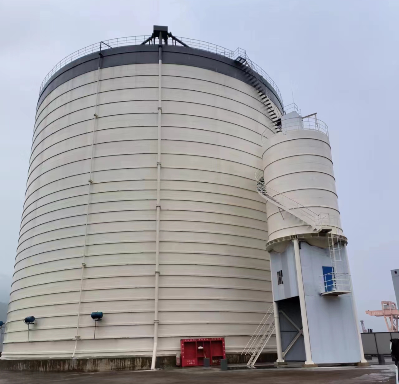 永仁10万吨水泥钢板库